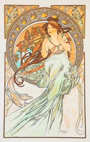 Woman in white dress